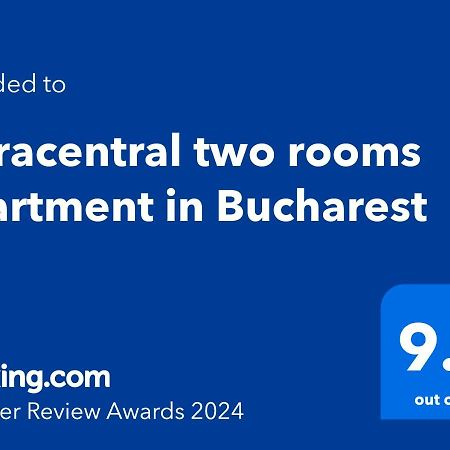 Ultracentral Two Rooms Apartment In بوخارست المظهر الخارجي الصورة